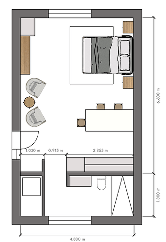 Layout 2 (Dimensioned)
